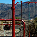 Russell Seitz Photography - Random Bed Frame... Why? - Borrego Springs - 2022